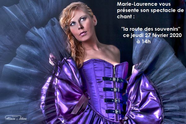 Spectacle de chant par Marie-Laurence