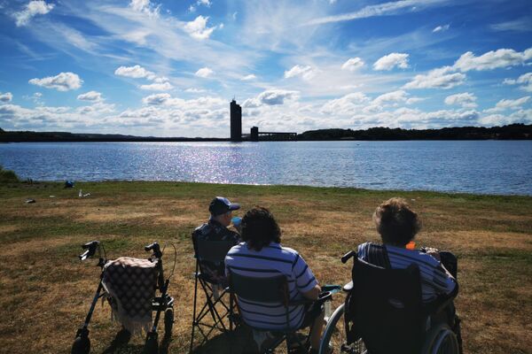 visite du domine du barrage de l'eau d'heure