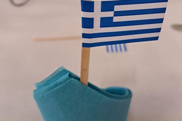 Ce vendredi nous avons partagé un repas grecque.