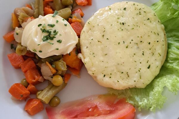 ce jour nous avons partagé un repas américain d