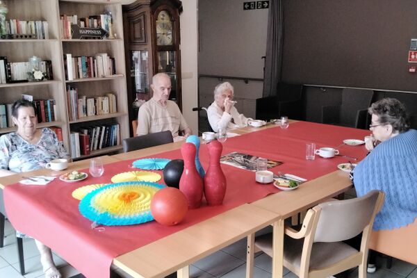 ce jour nous avons partagé un repas américain d