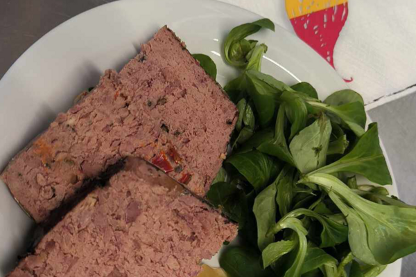 repas pour la fête des pères. 