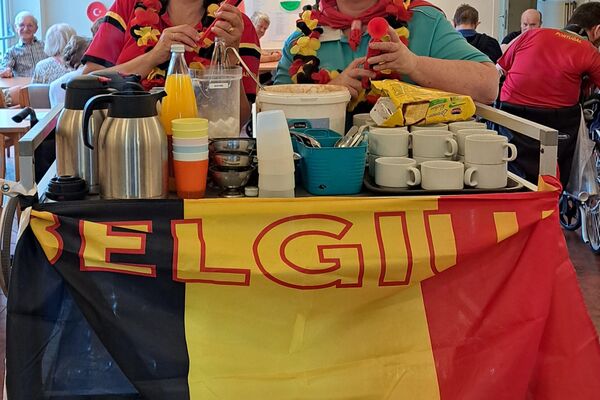 La résidence soutient la Belgique