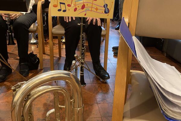 Ce11 octobre nous avons accueilli l'orchestre senior de Châtelet