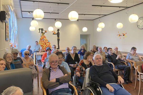 Ce11 octobre nous avons accueilli l'orchestre senior de Châtelet