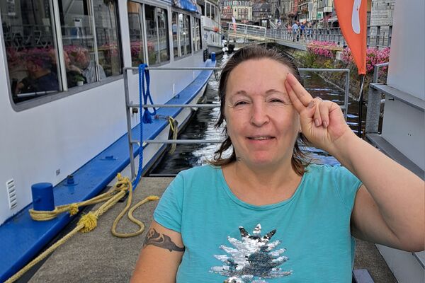 Nous sommes partis toute la journée pour une croisière à Dinant