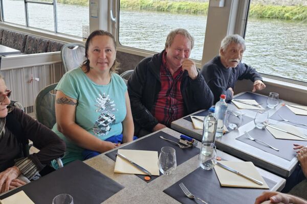 Nous sommes partis toute la journée pour une croisière à Dinant